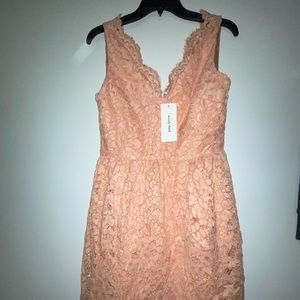 Brand new peach dress size 4